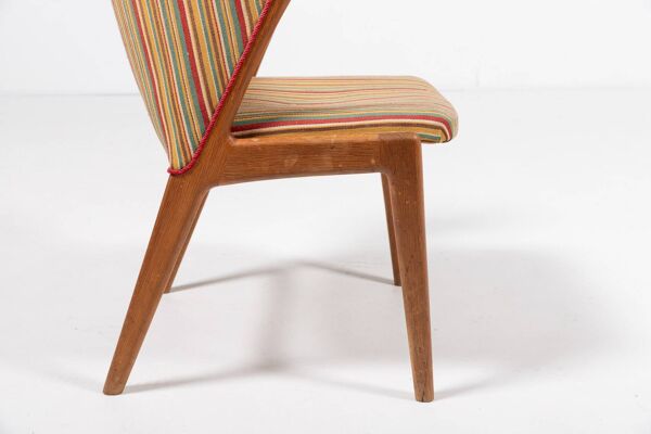 Fauteuil sculptural danois moderne des années 1960
