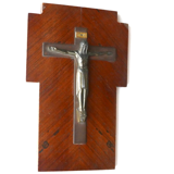 Art Deco wall crucifix, 20s