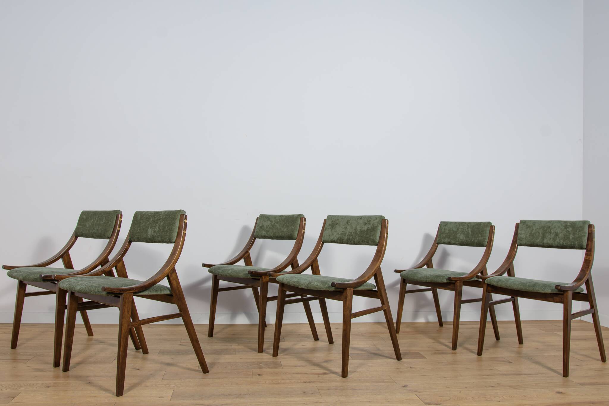 Ski Jumper Chairs by Juliusz Kędziorek for Zamojska Furniture Factory.