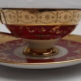 Tasse à thé en porcelaine et coupe en faïence de Jersey