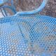 Blue garden chairs