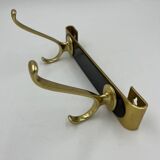 Brass coat rack