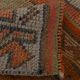 3x11 Terracotta Vintage Runner Rug For Kitchen, 88x344 Cm