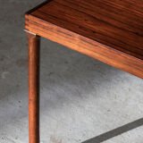 Extendable dining table in rosewood by Inger Klingenberg for Fristho, Dutch design, 1960s