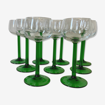 9 Alsace white wine glasses