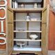 Oak wardrobe 2 doors Art Deco style renovated