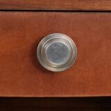 Art Deco side table in wood and marble – 1930s – bedside table