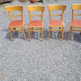 6 bistro chairs from the 40s