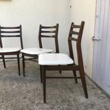 Chaises scandinaves en teck