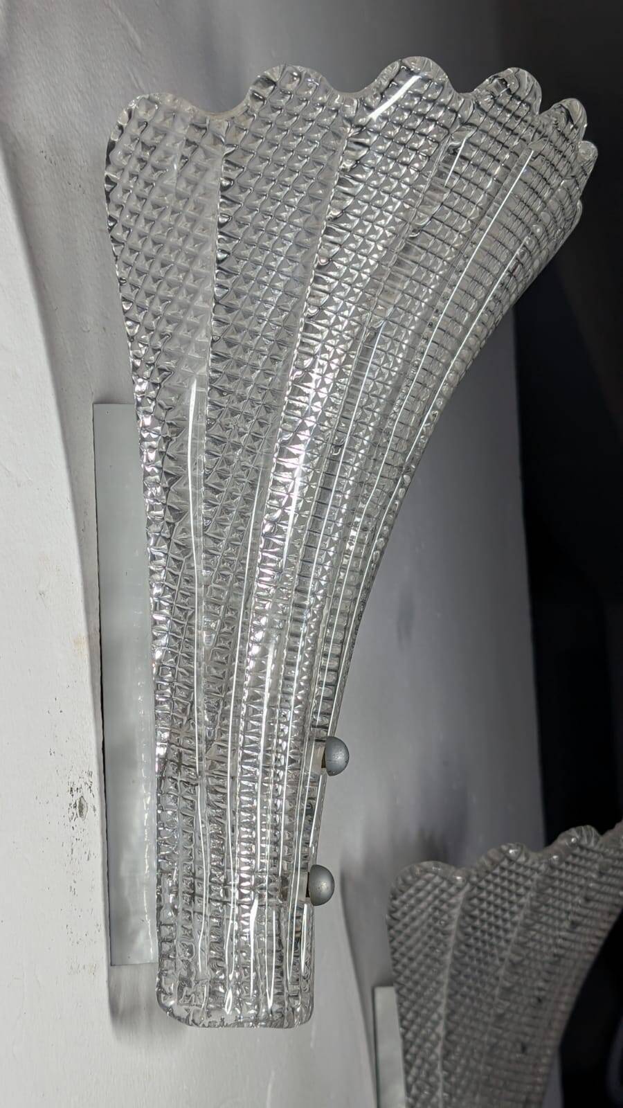 Barovier & Toso Murano Glass Wall Lamp
