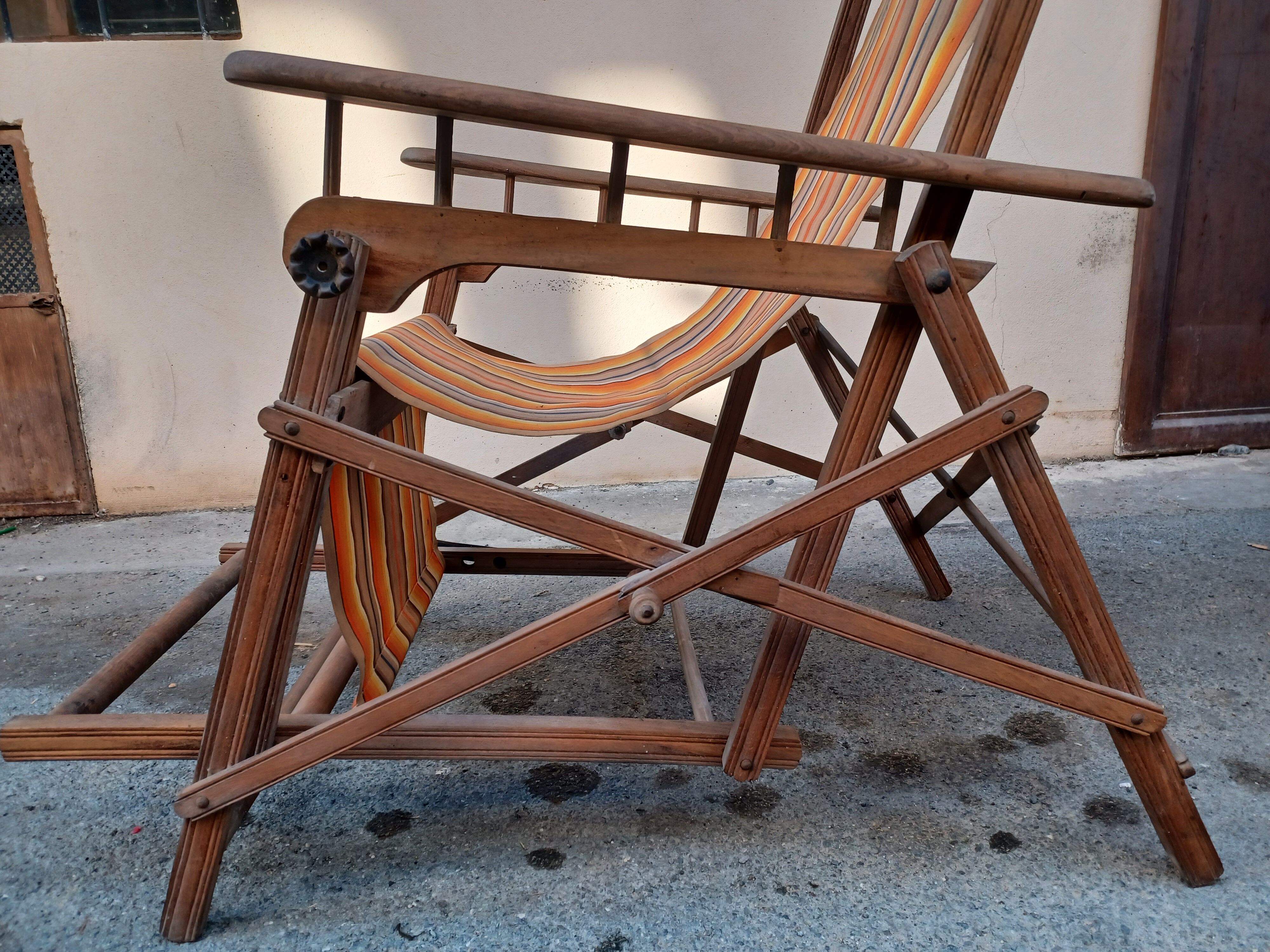 Boat Deckchair A.S.C.A