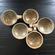 Set of 5 stoneware cups