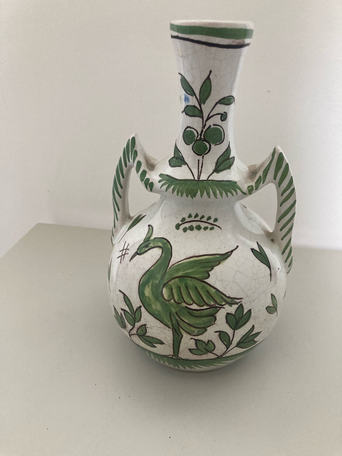French ceramic vase