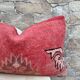 Beautiful vintage Berber Kilim cushion from Morocco