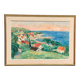 Original Swedish Oil On Panel – “Coastline” By John Hedman – Dated 1973 – Vintage & Framed – 71 × 52 Cm (28" × 20.5")