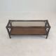 Italian Bamboo and Rattan Coffee Table, 1980s