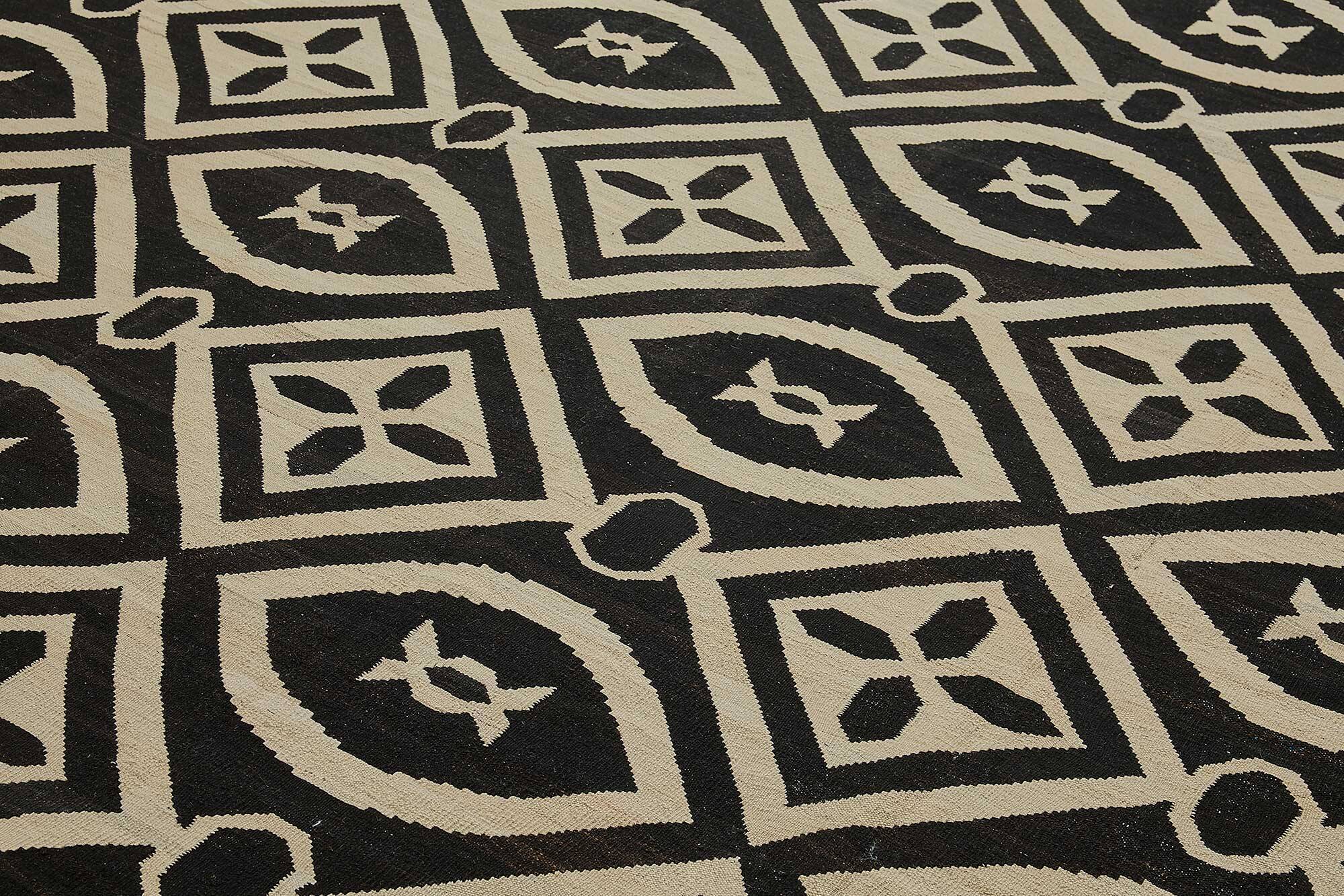 Contemporary Tribal Decorative Kilim 310 cm x 398 cm