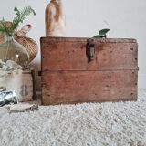 Old wooden box