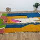 Azilal Berber rug in handmade wool 315 X 206 CM