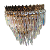 Crystal wall lamp