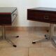Paire de chevets en palissandre