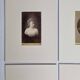 Set of 6 old photographs, oval and rectangular studio portraits from the 19th century