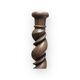 Press screw style lamp base