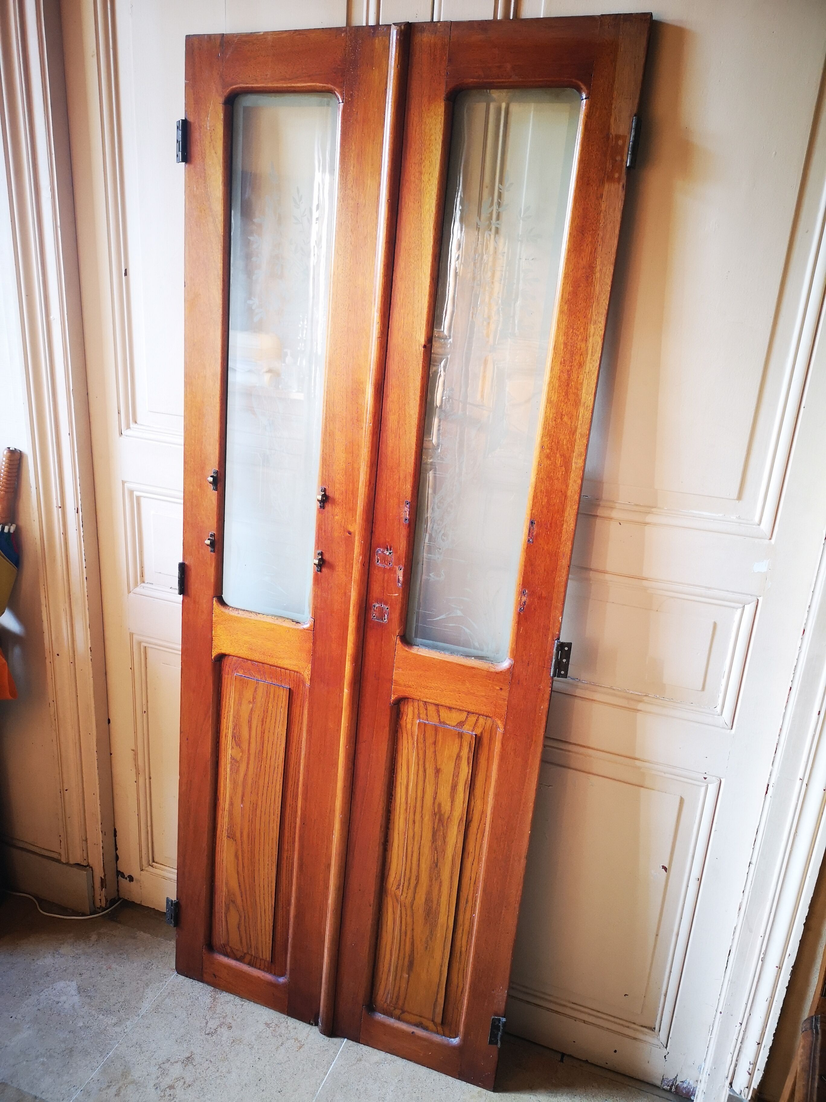 Pair of wheelhouse doors