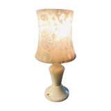 Alabaster floor lamp