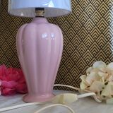 Glass base lamp