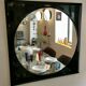Italian design mirror XL vintage 80s