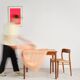 Extendable teak table by Poul Hundevad, Denmark