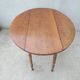 Table ovale à volets style Louis Philippe