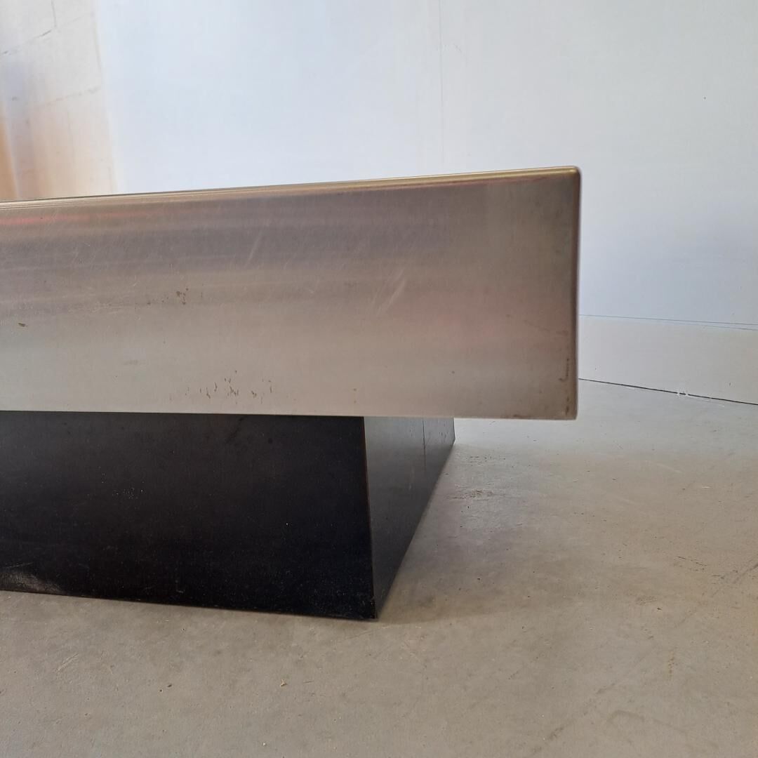 Mirror coffee table 1970