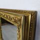 Miroir avec cadre doré