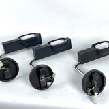 Vintage set of three sconces by Ernesto Gismondi for Artemide. Italy 1980s