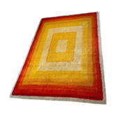 Vintage 1970s Berg Rya Pop Art rug by Bergoss, Netherlands