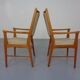 Set of Vintage Danish Teak Dining Armchairs, 1960s