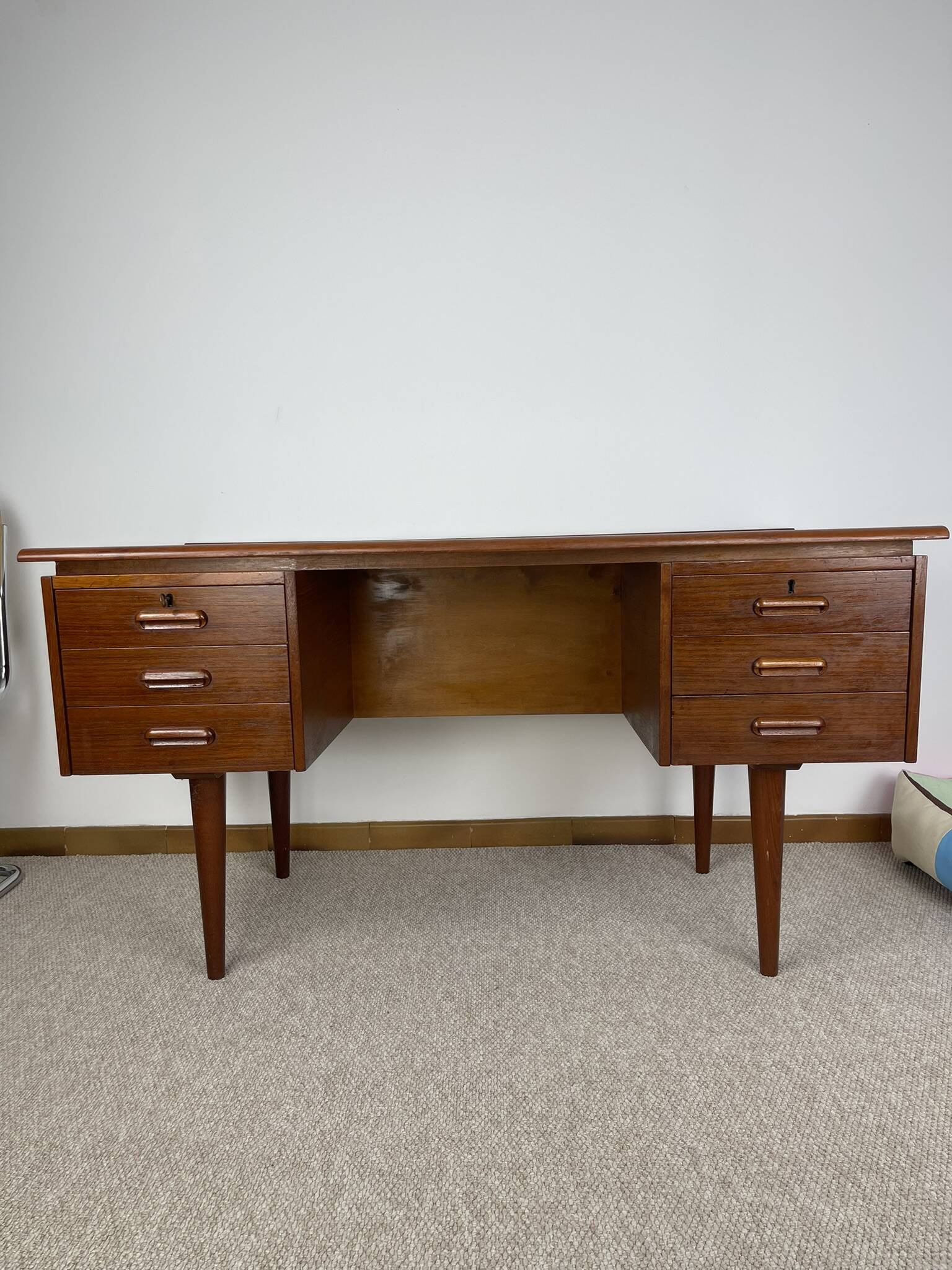 Scandinavian teak desk 1960