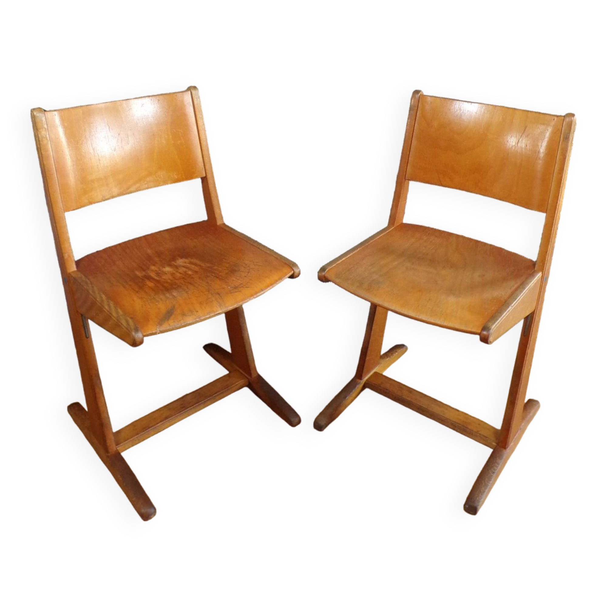 Pair of Casala adult size chairs