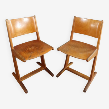 Pair of Casala adult size chairs