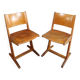 Pair of Casala adult size chairs