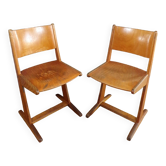 Pair of Casala adult size chairs
