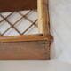 Rattan shelf