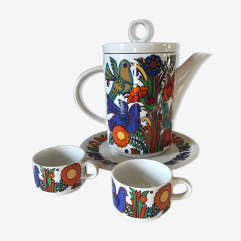 Coffee service Acapulco design 70 years