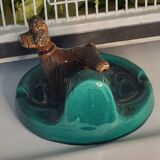 Vintage dog ashtray