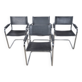 Fauteuils cantilever style Bauhaus