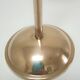 Solid brass parrot perch H. 45 cm 80s