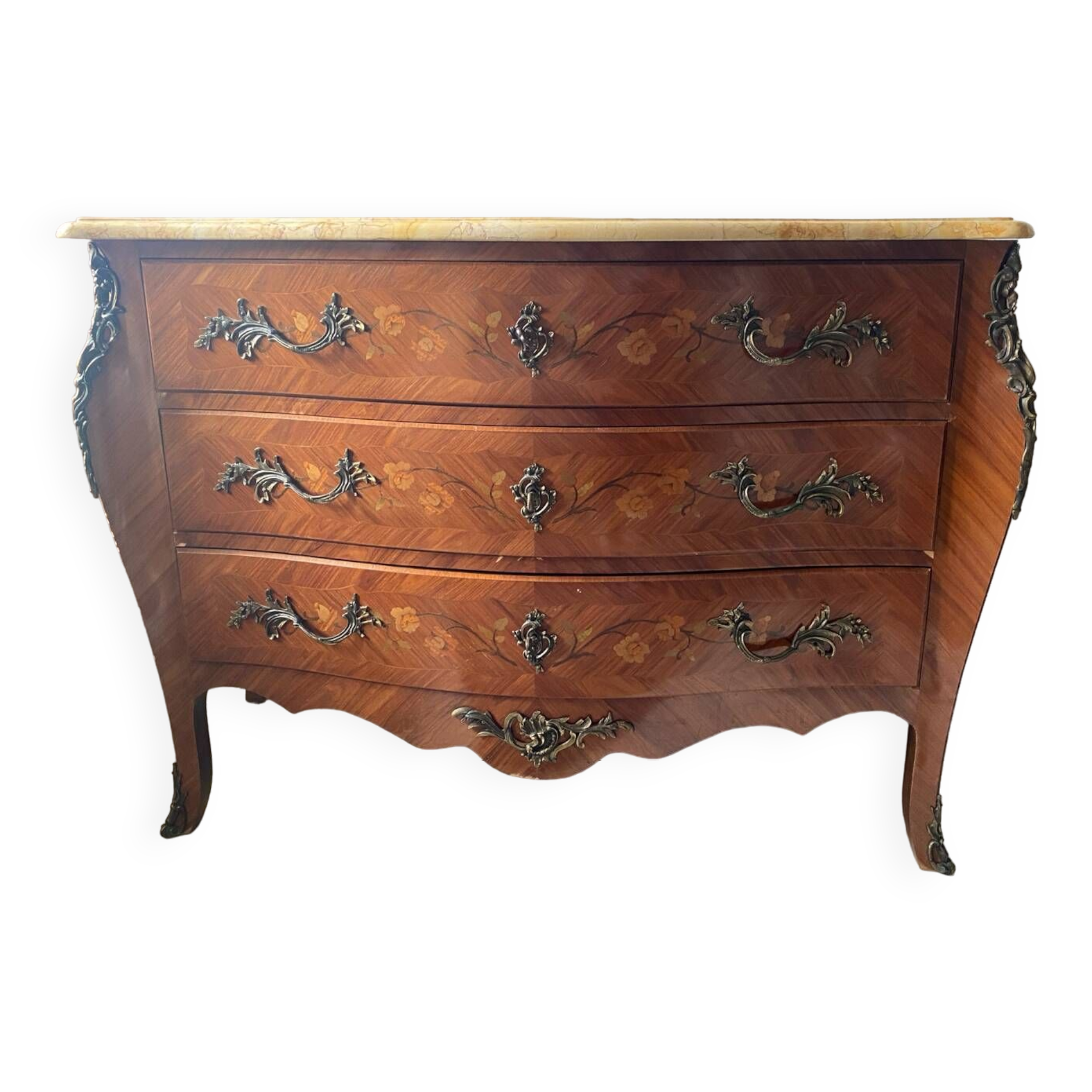 Rosewood chest of drawers