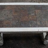 Coffee table on slates